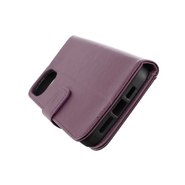 Rvelon iPhone 14 Pro Max Etui Utbrettbar Kortlomme Lilla