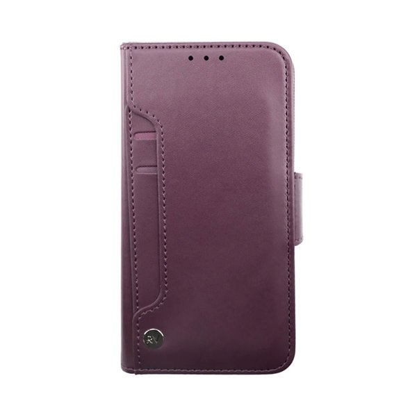 Rvelon iPhone 14 Pro Max Etui Utbrettbar Kortlomme Lilla