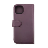 Rvelon iPhone 14 Pro Max Etui Detachable Wallet Case Lilla