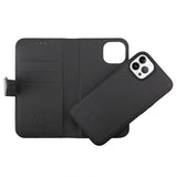 Rvelon iPhone 14 Pro Max Etui Detachable Wallet Case Svart