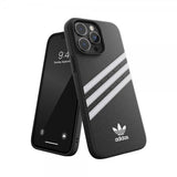 Adidas iPhone 14 Pro Max Deksel 3 Stripes Snap Case Svart Hvit