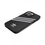Adidas iPhone 14 Pro Max Deksel 3 Stripes Snap Case Svart Hvit
