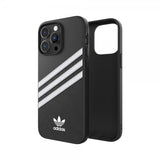 Adidas iPhone 14 Pro Max Deksel 3 Stripes Snap Case Svart Hvit