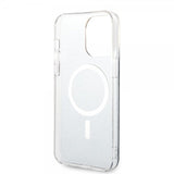 Guess iPhone 14 Pro Max Deksel 4G Pattern MagSafe Svart
