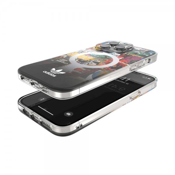 Adidas iPhone 14 Pro Max Deksel AOP Snap Case MagSafe Multicolor
