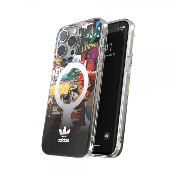 Adidas iPhone 14 Pro Max Deksel AOP Snap Case MagSafe Multicolor