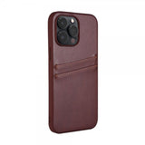 Buffalo iPhone 14 Pro Max Deksel Backcover with Card Slots Brun