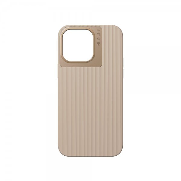 Nudient iPhone 14 Pro Max Deksel Bold Linen Beige