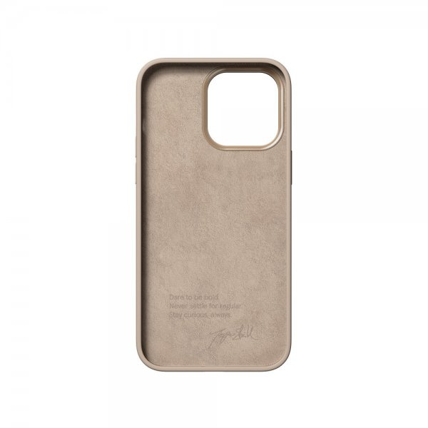 Nudient iPhone 14 Pro Max Deksel Bold Linen Beige