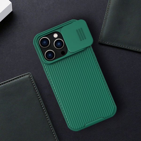 Nillkin iPhone 14 Pro Max Deksel CamShield Grønn