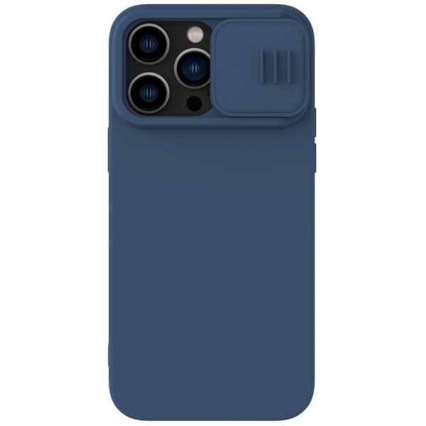 Nillkin iPhone 14 Pro Max Deksel CamShield Silky MagSafe Blå