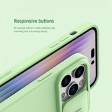 Nillkin iPhone 14 Pro Max Deksel CamShield Silky MagSafe Grønn