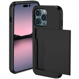 iPhone 14 Pro Max Deksel Card Slide Svart
