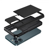 iPhone 14 Pro Max Deksel Card Slide Svart