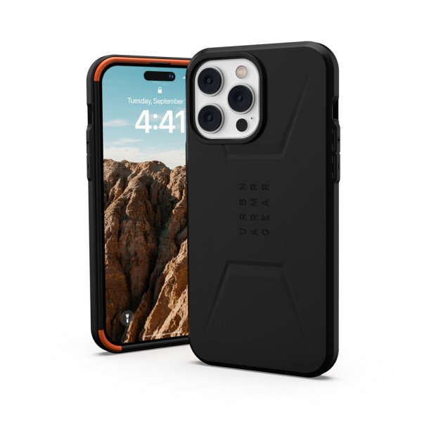 Urban Armor Gear (UAG) iPhone 14 Pro Max Deksel Civilian MagSafe Svart