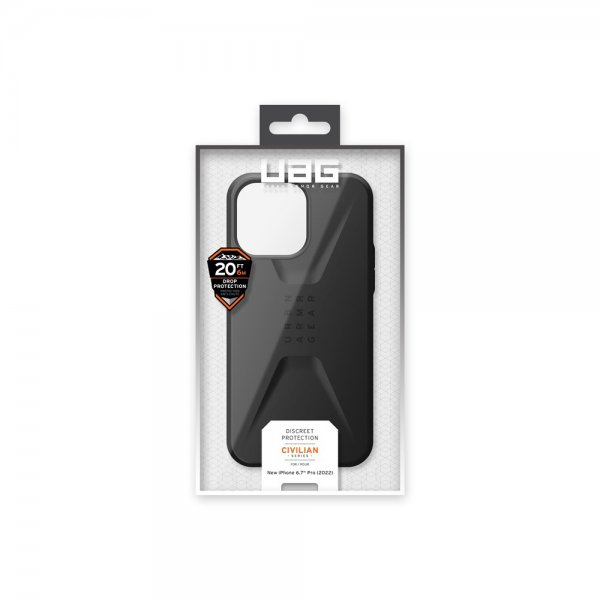 Urban Armor Gear (UAG) iPhone 14 Pro Max Deksel Civilian Svart