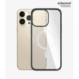 PanzerGlass iPhone 14 Pro Max Deksel ClearCase Black Edition MagSafe