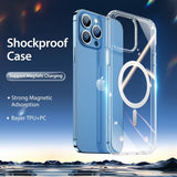 Dux Ducis iPhone 14 Pro Max Deksel Clin Series MagSafe Transparent