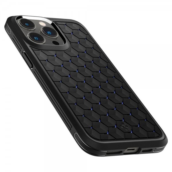 Spigen iPhone 14 Pro Max Deksel Cryo Armor Matte Black