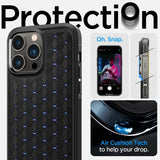 Spigen iPhone 14 Pro Max Deksel Cryo Armor Matte Black