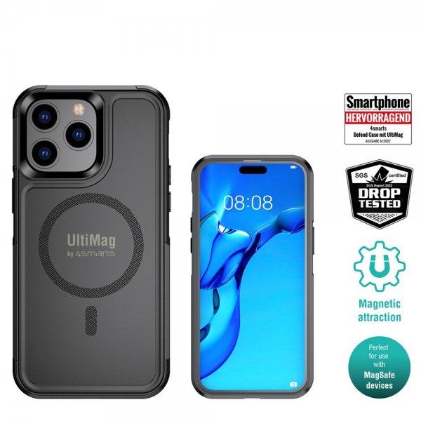 4smarts iPhone 14 Pro Max Deksel Defend Case Ultimag