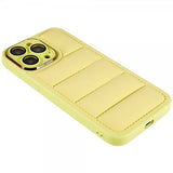 iPhone 14 Pro Max Deksel Down Jacket Design Gul