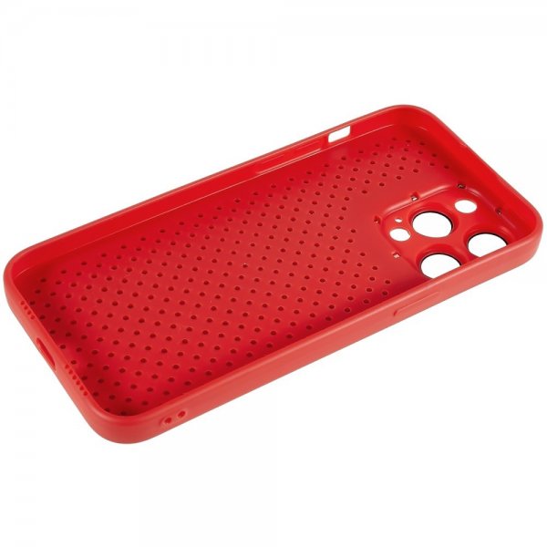 iPhone 14 Pro Max Deksel Down Jacket Design Rød