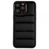 iPhone 14 Pro Max Deksel Down Jacket Design Svart