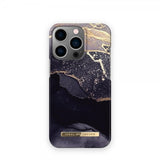 Ideal of Sweden iPhone 14 Pro Max Deksel Fashion Case MagSafe Golden Twilight Marble