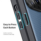 Dux Ducis iPhone 14 Pro Max Deksel FINO Series Blå