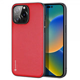 Dux Ducis iPhone 14 Pro Max Deksel FINO Series Rød
