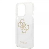 Guess iPhone 14 Pro Max Deksel Full Glitter Transparent