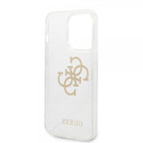 Guess iPhone 14 Pro Max Deksel Full Glitter Transparent