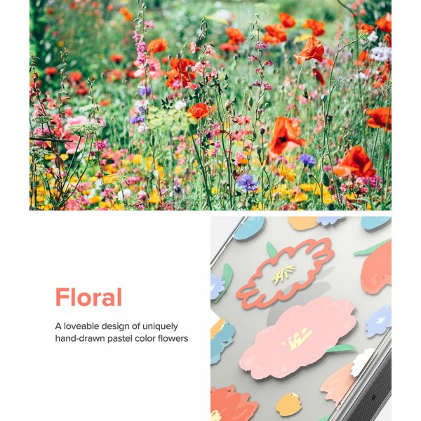 Ringke iPhone 14 Pro Max Deksel Fusion Design Floral