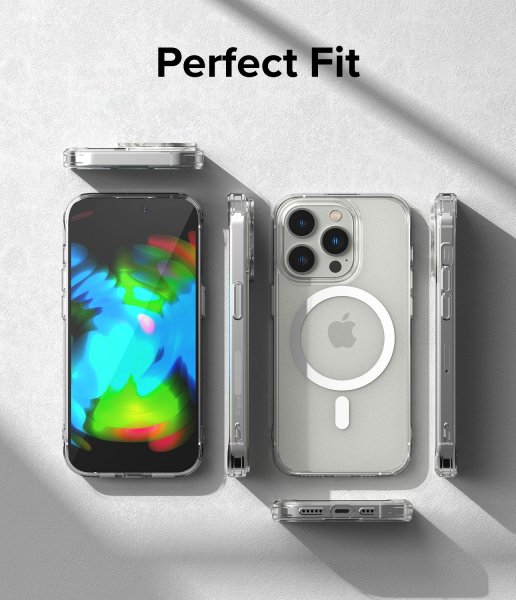 Ringke iPhone 14 Pro Max Deksel Fusion Magnetic Matte Clear