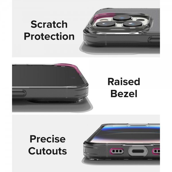 Ringke iPhone 14 Pro Max Deksel Fusion Matte Smoke Black