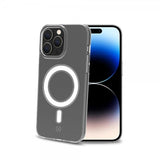 Celly iPhone 14 Pro Max Deksel GELSKINMAG MagSafe Transparent