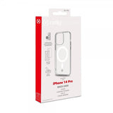 Celly iPhone 14 Pro Max Deksel GELSKINMAG MagSafe Transparent