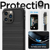 Spigen iPhone 14 Pro Max Deksel Geo Armor 360 MagFit Svart