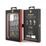 Ferrari iPhone 14 Pro Max Deksel Gradient Scuderia Svart