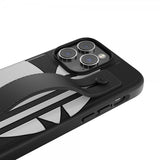 Adidas iPhone 14 Pro Max Deksel Handstrap Case Svart Hvit