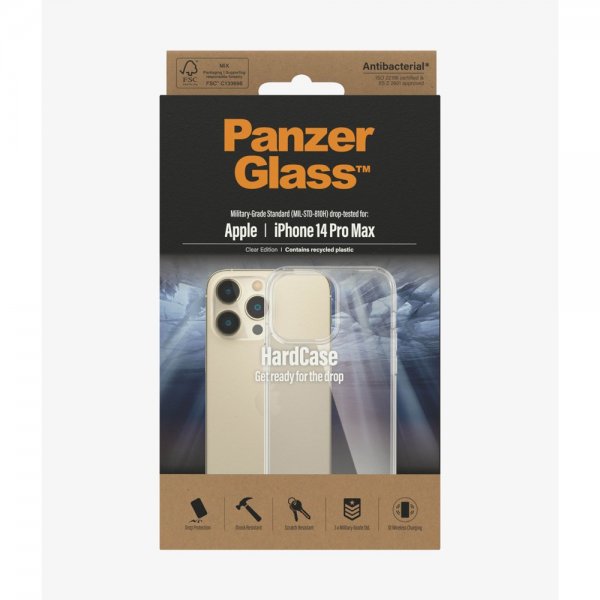PanzerGlass iPhone 14 Pro Max Deksel HardCase Transparent