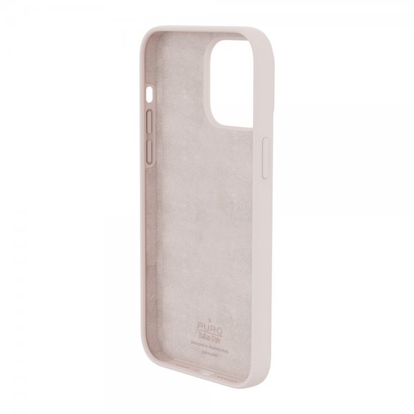 Puro iPhone 14 Pro Max Deksel Icon Rosa