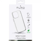 Puro iPhone 14 Pro Max Deksel Impact Clear Transparent