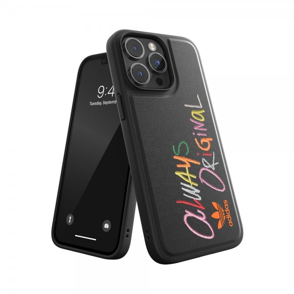 Adidas iPhone 14 Pro Max Deksel Inlay Embroidery Case Colourful