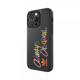 Adidas iPhone 14 Pro Max Deksel Inlay Embroidery Case Colourful