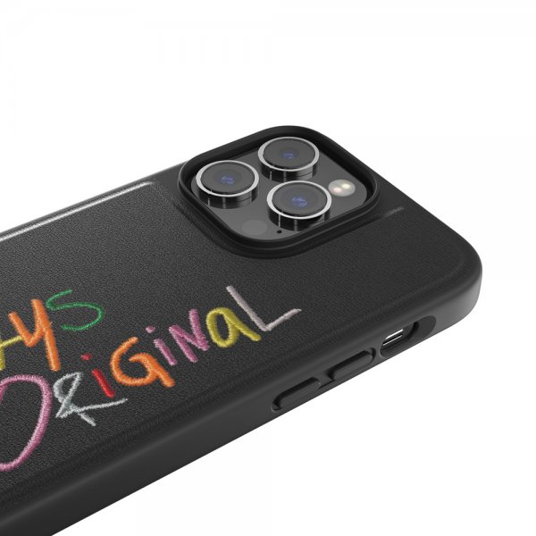 Adidas iPhone 14 Pro Max Deksel Inlay Embroidery Case Colourful