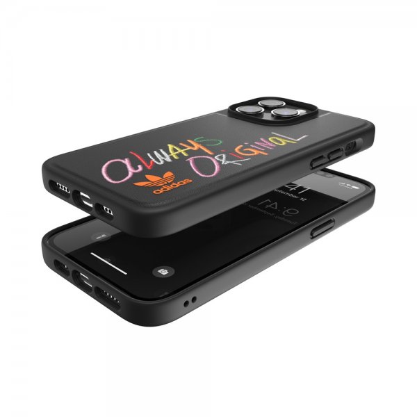 Adidas iPhone 14 Pro Max Deksel Inlay Embroidery Case Colourful