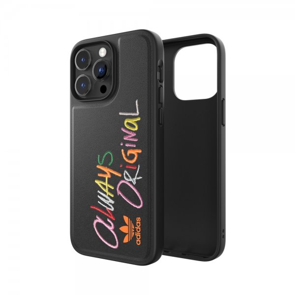 Adidas iPhone 14 Pro Max Deksel Inlay Embroidery Case Colourful