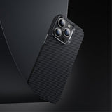 Benks iPhone 14 Pro Max Deksel Kevlar MagSafe Svart